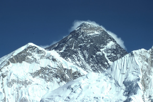 Mount Everest is Earth's highest mountain

